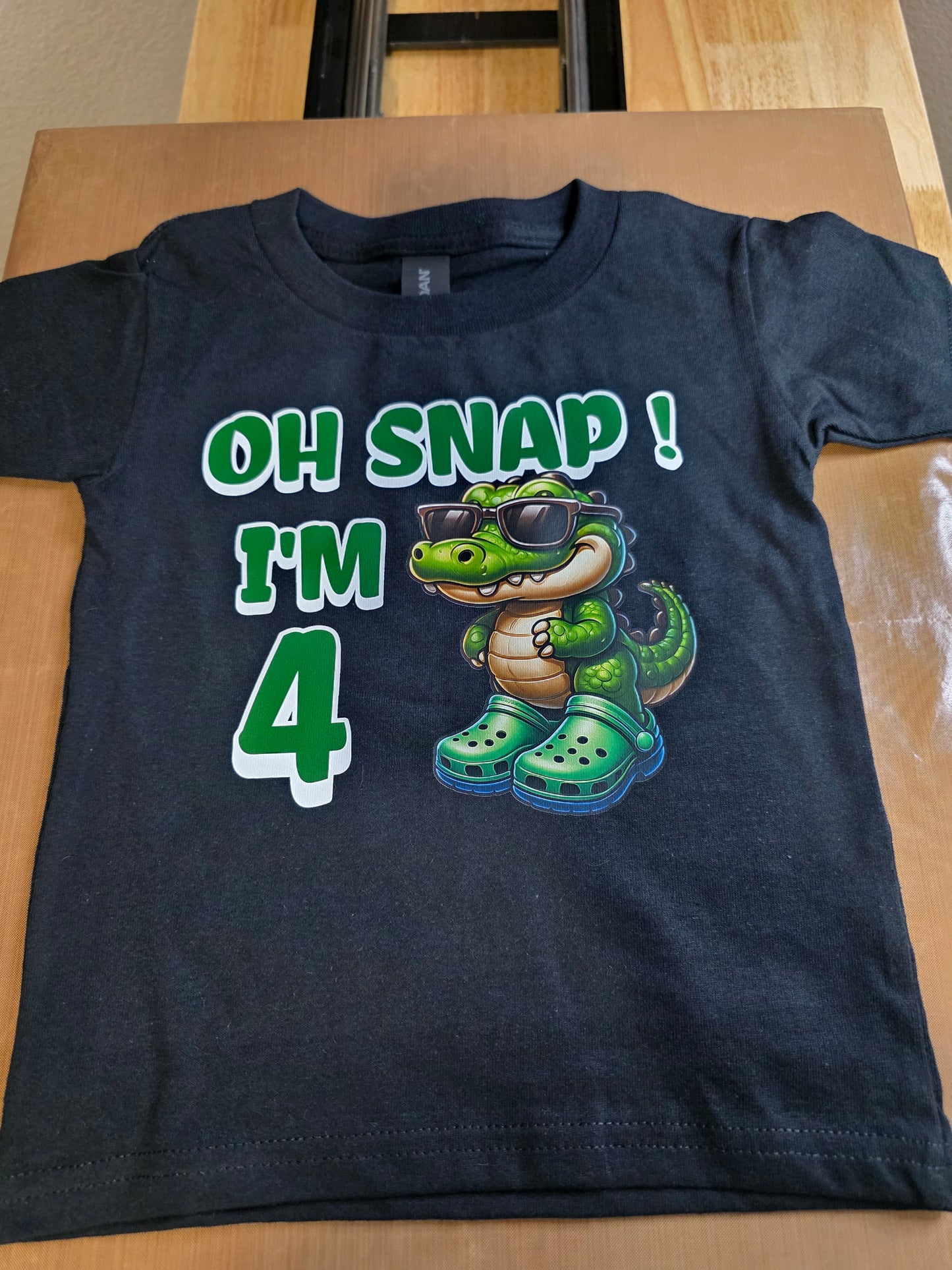 Croc Birthday Shirt